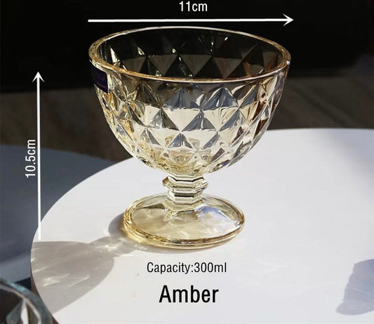 Via 6pc-dessert goblet