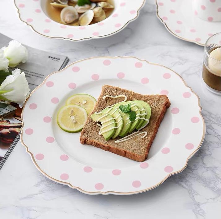 Pinky 2 piece Dinnerware Set