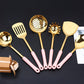 Franco Kitchen Utensil With Ceramic Grip and Rack 6pcs