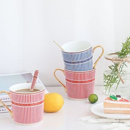 Ever Coffee Mug with teaspoon