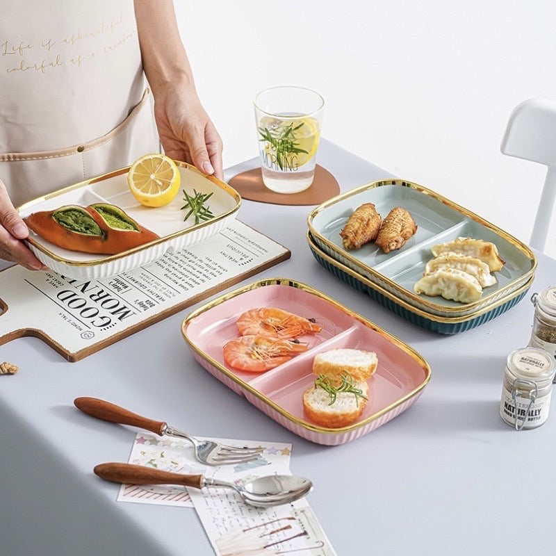 Aiden 9 inch dumpling plate