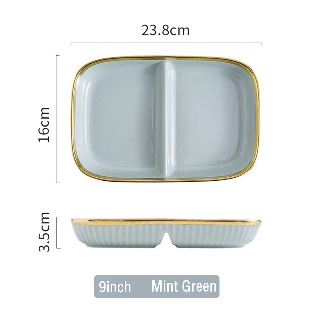 Aiden 9 inch dumpling plate