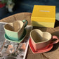 LC heart cup and saucer
