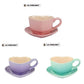 LC heart cup and saucer