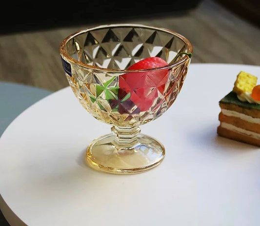 Via 6pc-dessert goblet