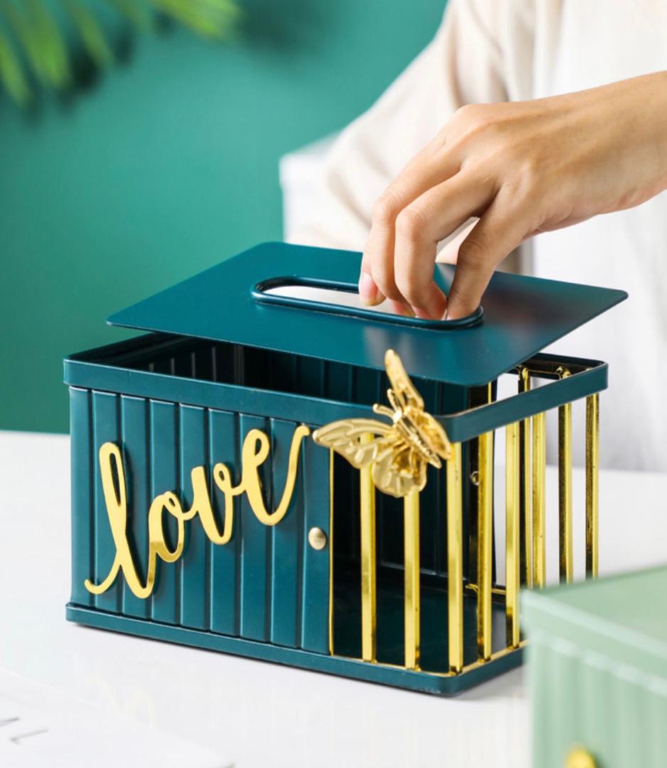 Alondra Metal Tissue Holder