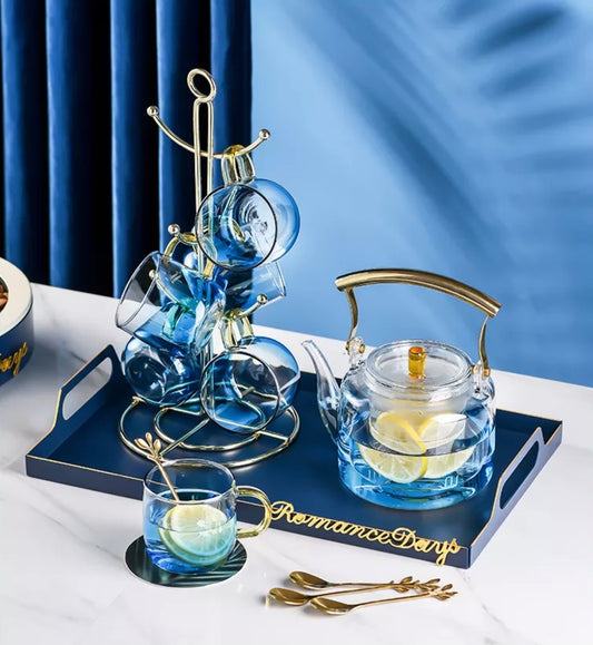 Xena Glass Tea Set