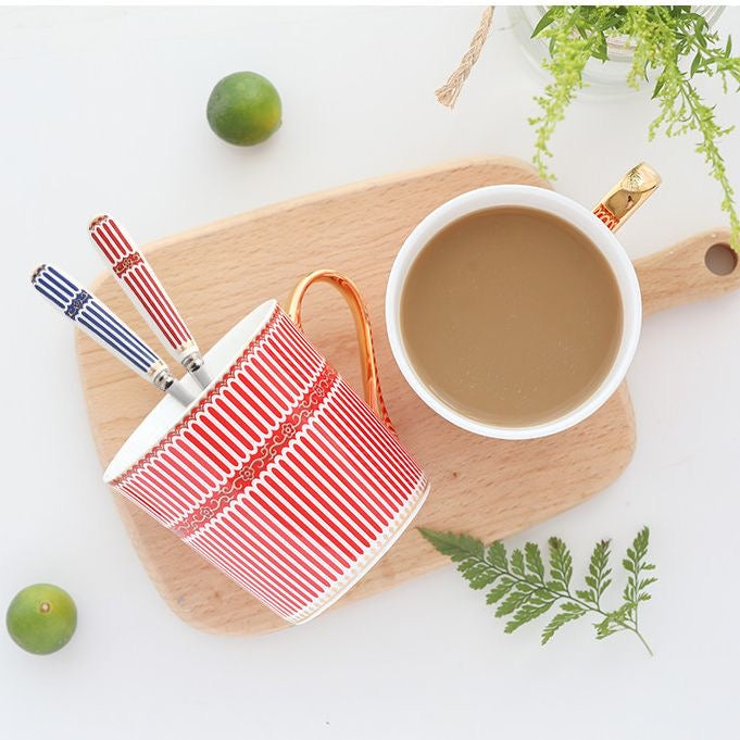 Ever Coffee Mug with teaspoon