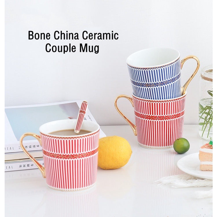 Ever Coffee Mug with teaspoon