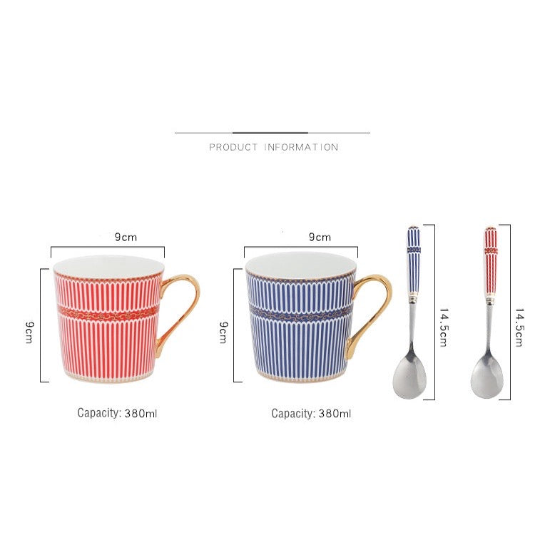 Ever Coffee Mug with teaspoon