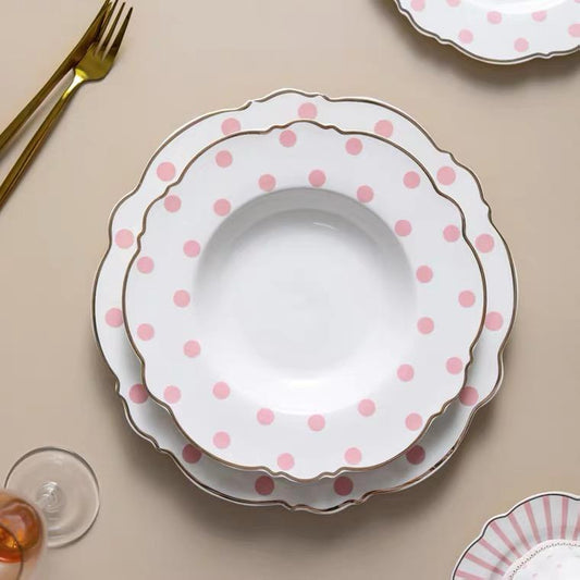 Pinky 2 piece Dinnerware Set